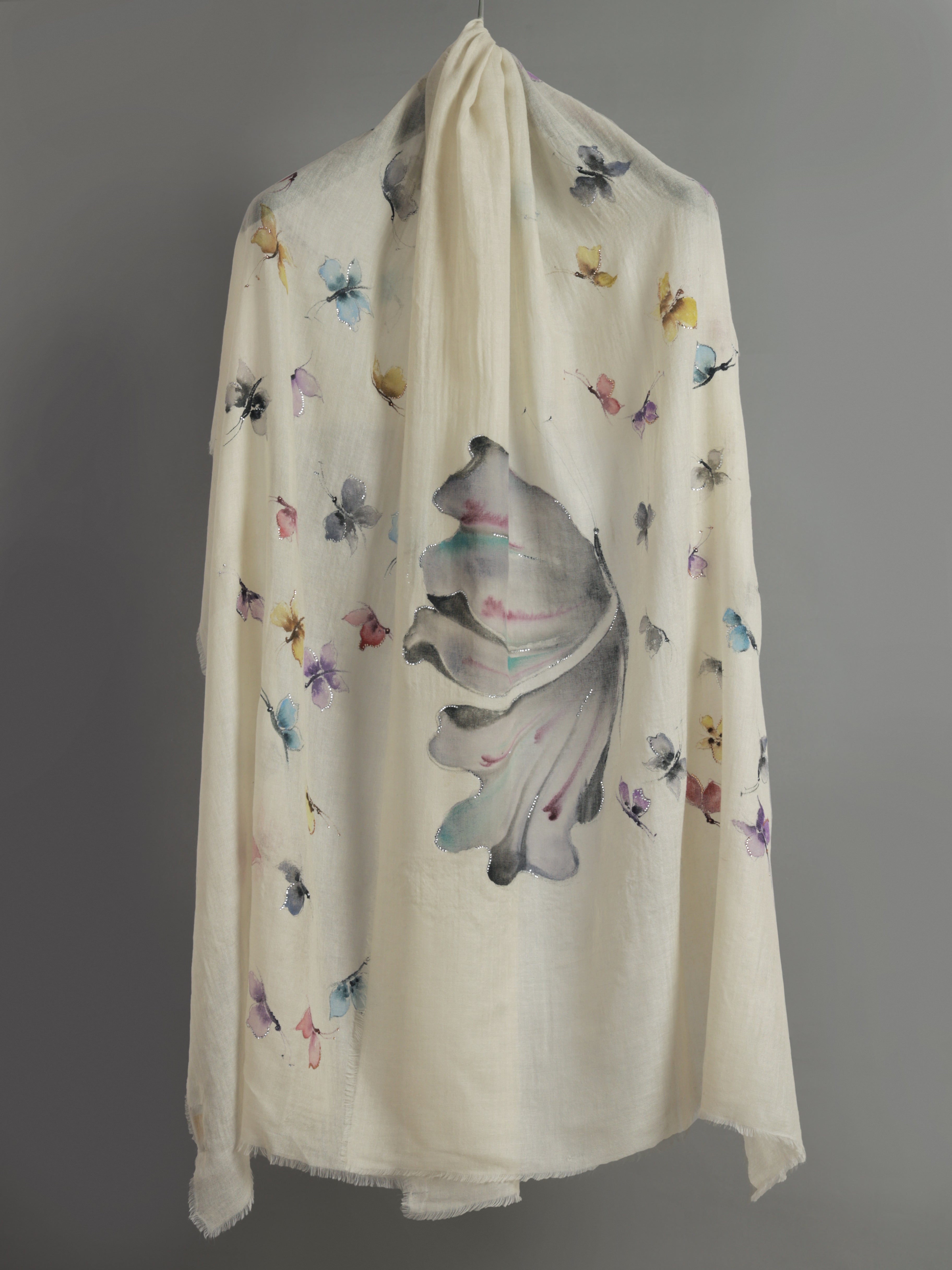 Handpainted Butterfly Panel